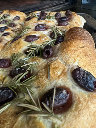Olive and Rosemary Ciabatta