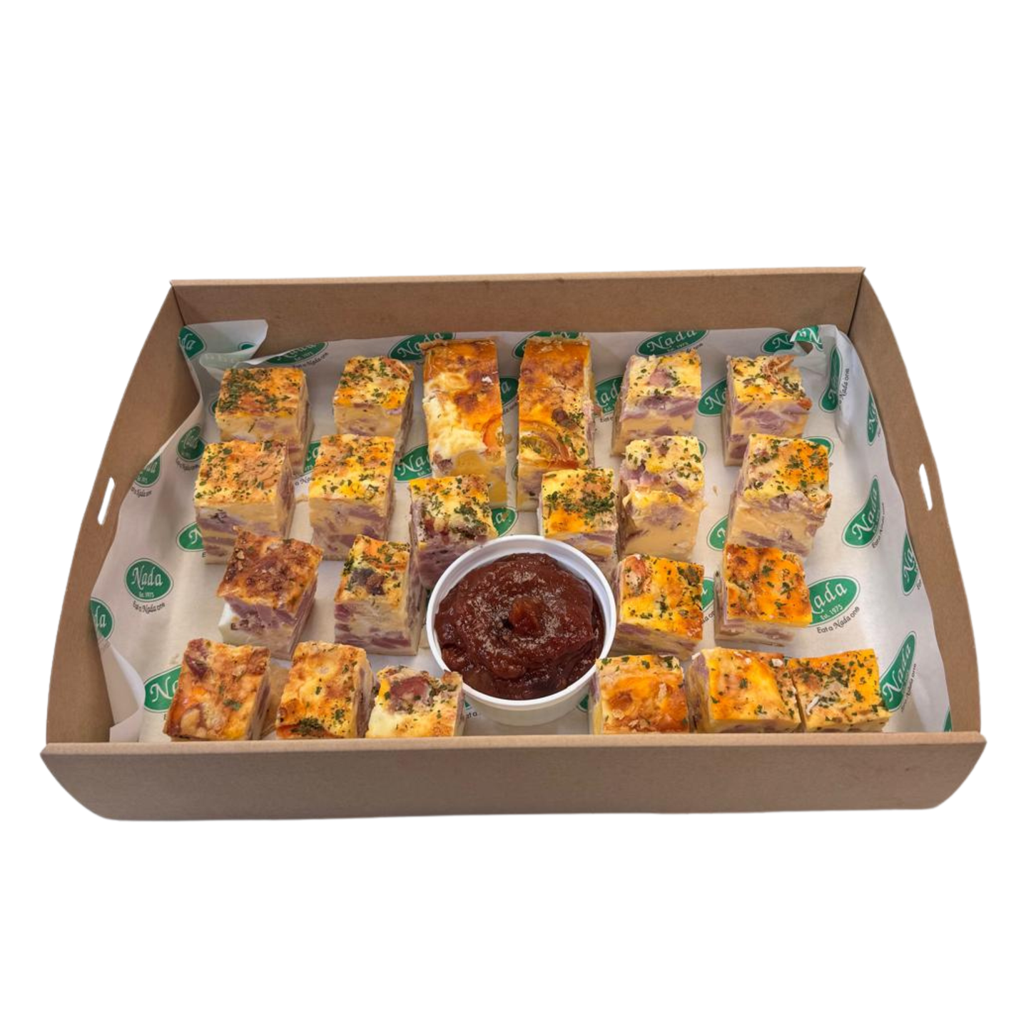 Bacon & Egg Slice Platter