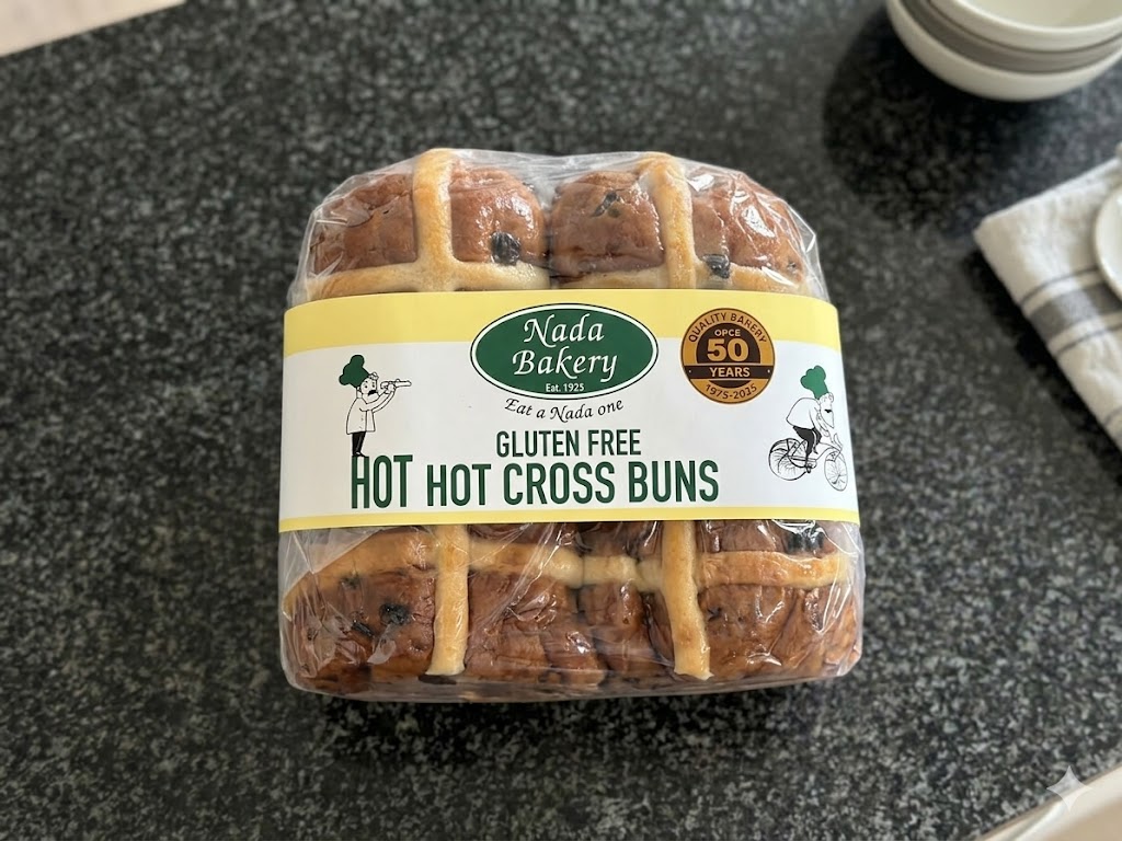GF Gluten Free Hot Cross Bun Traditional 4 Pack