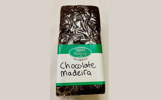 Chocolate Madeira Bar Cake at Nada Bakery