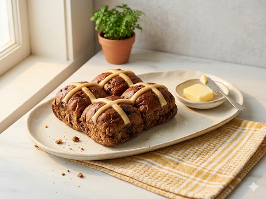 GF Gluten Free Hot Cross Bun Traditional 4 Pack