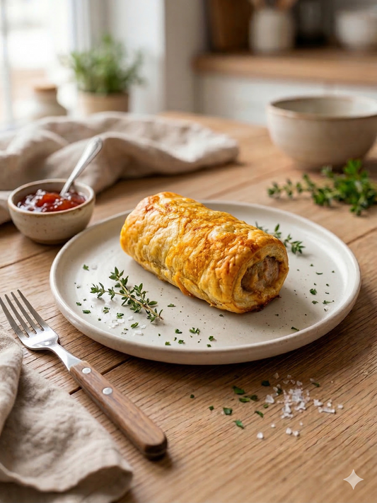 SPICY CHEESE SAUSAGE ROLL