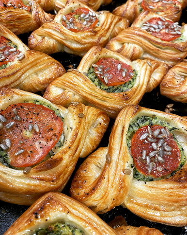 Spinach and Feta Danish